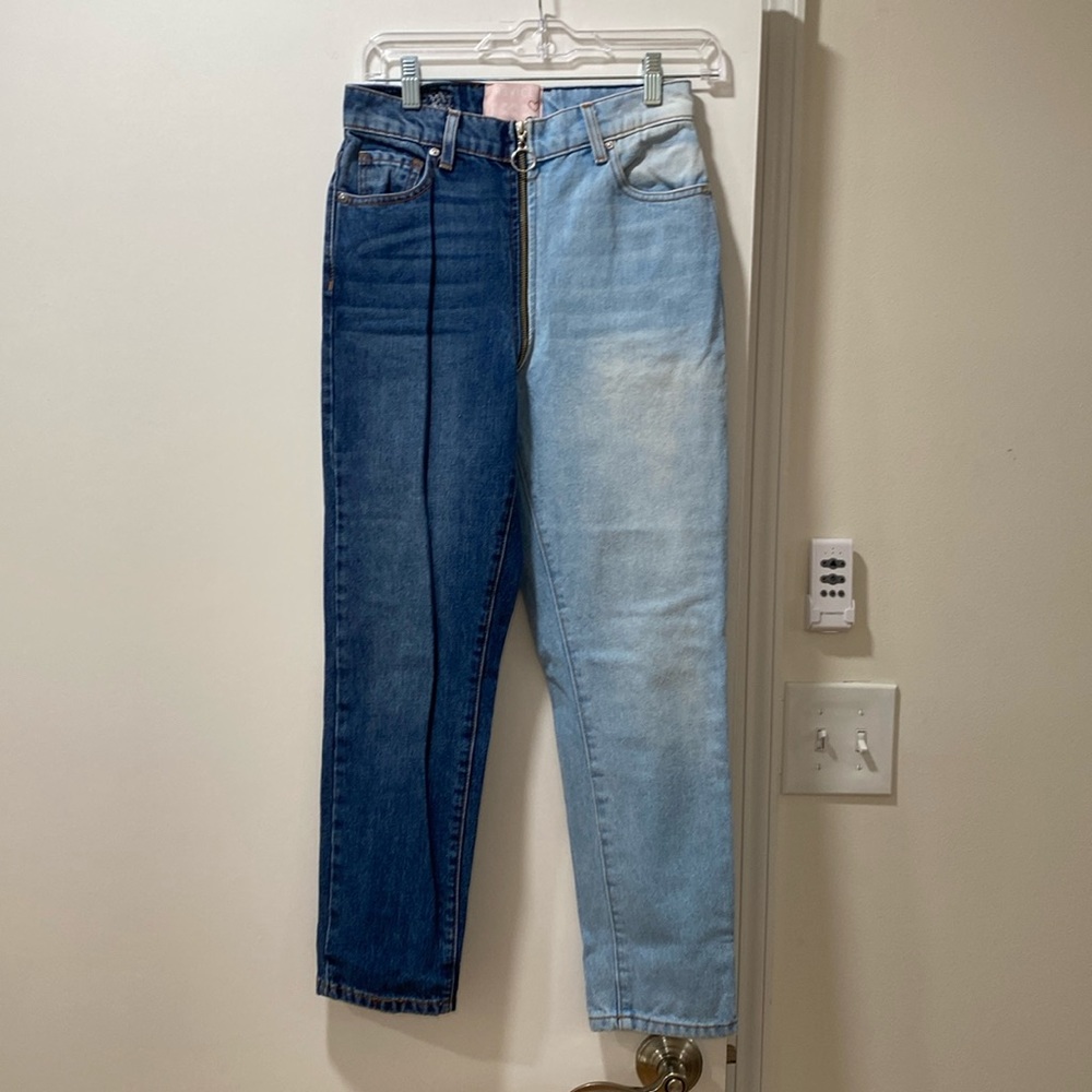 Revice two colored denim